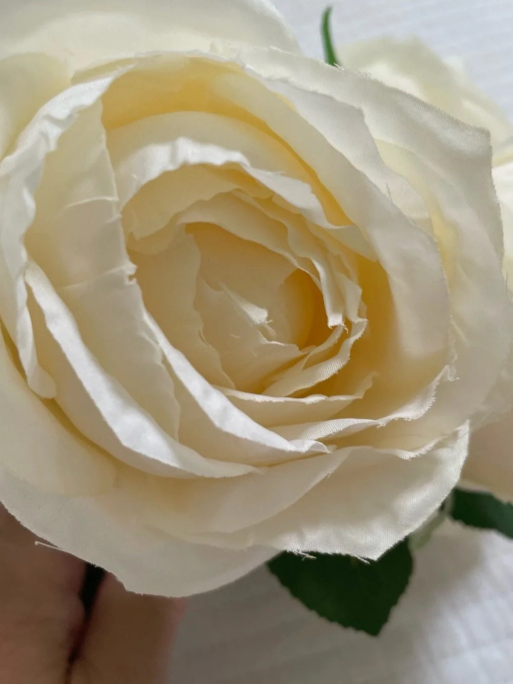 Cream Artificial Rose Bouquet - Home Accents